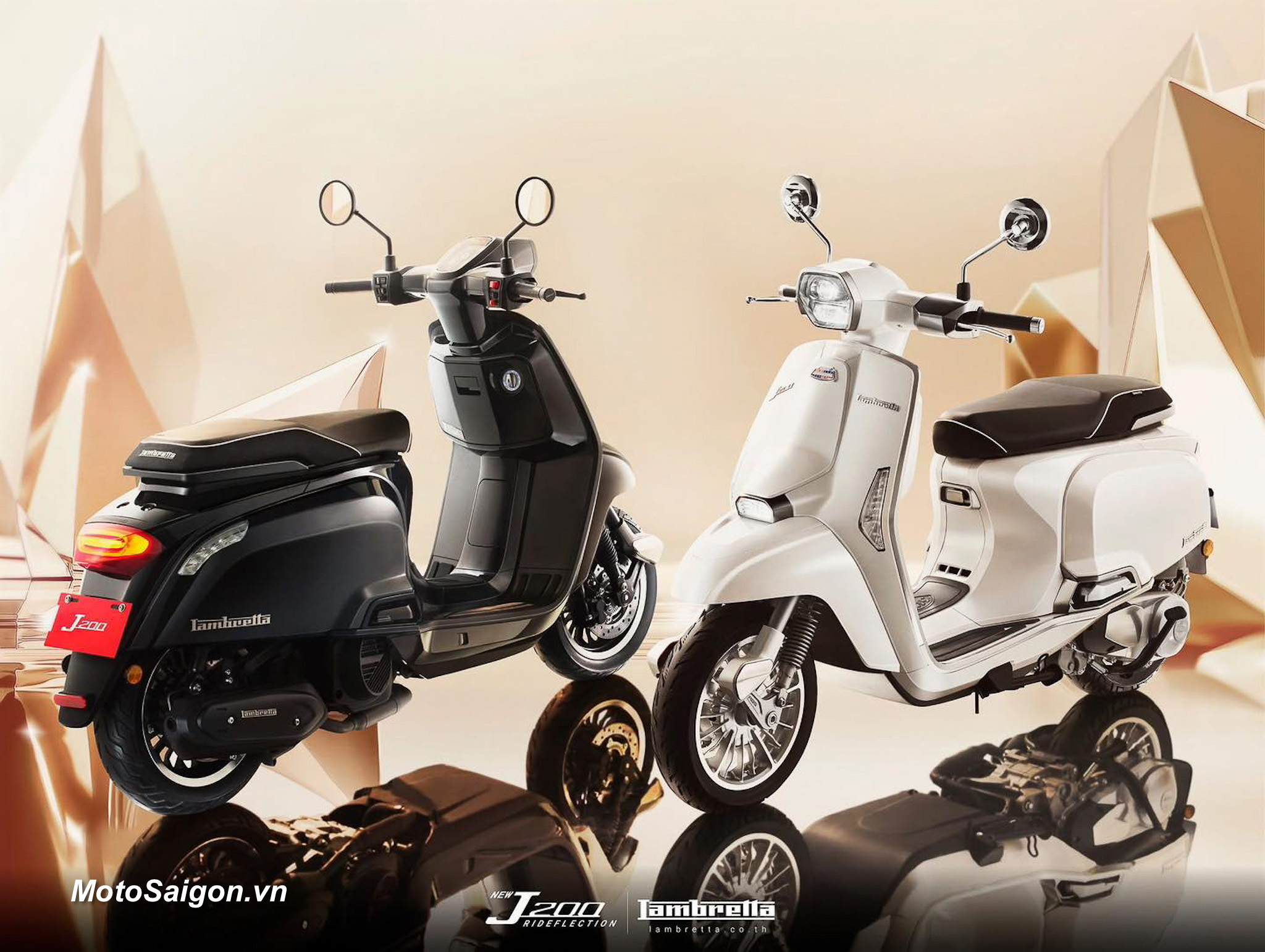 Lambretta J200 2026 tuyệt tác xe tay ga thời trang đã có giá bán mới nhất