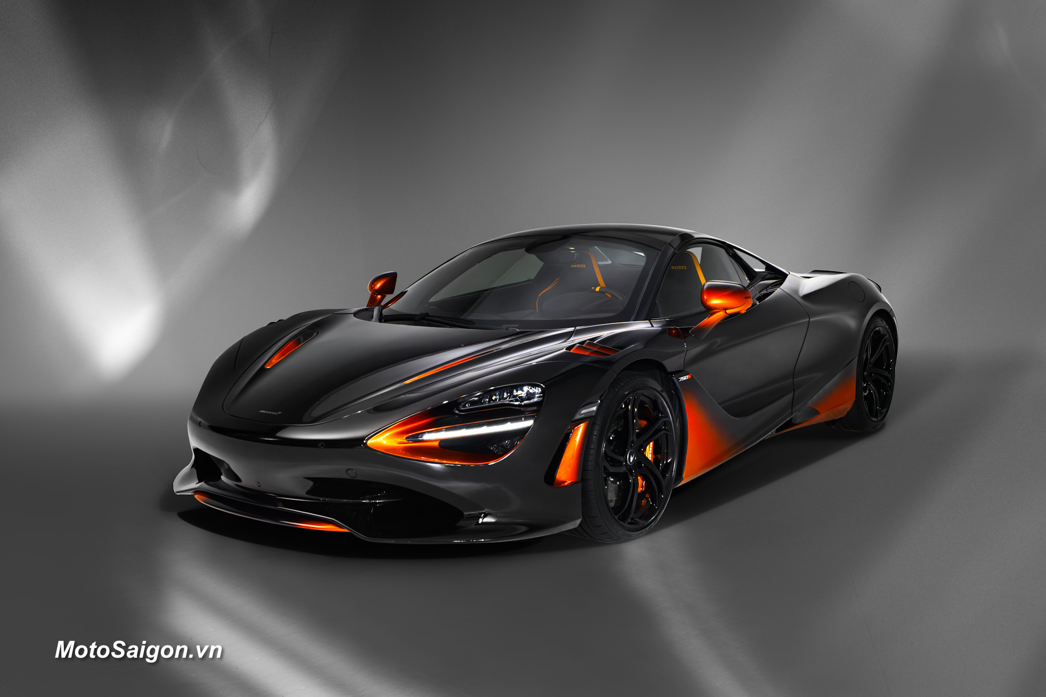 McLaren 750S Spider Orange Coriolis: Tuyên ngôn cá nhân trên từng chuyển động