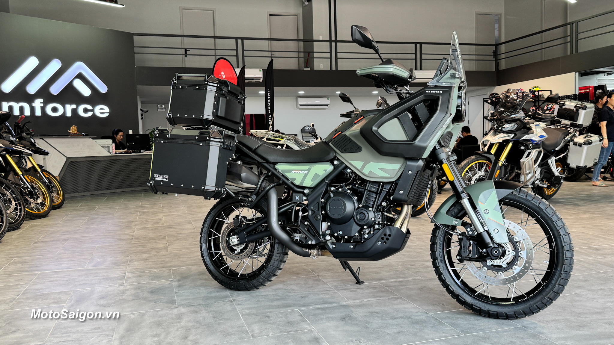 Brixton Storr 500 đã được MForce Việt Nam công bố giá bán