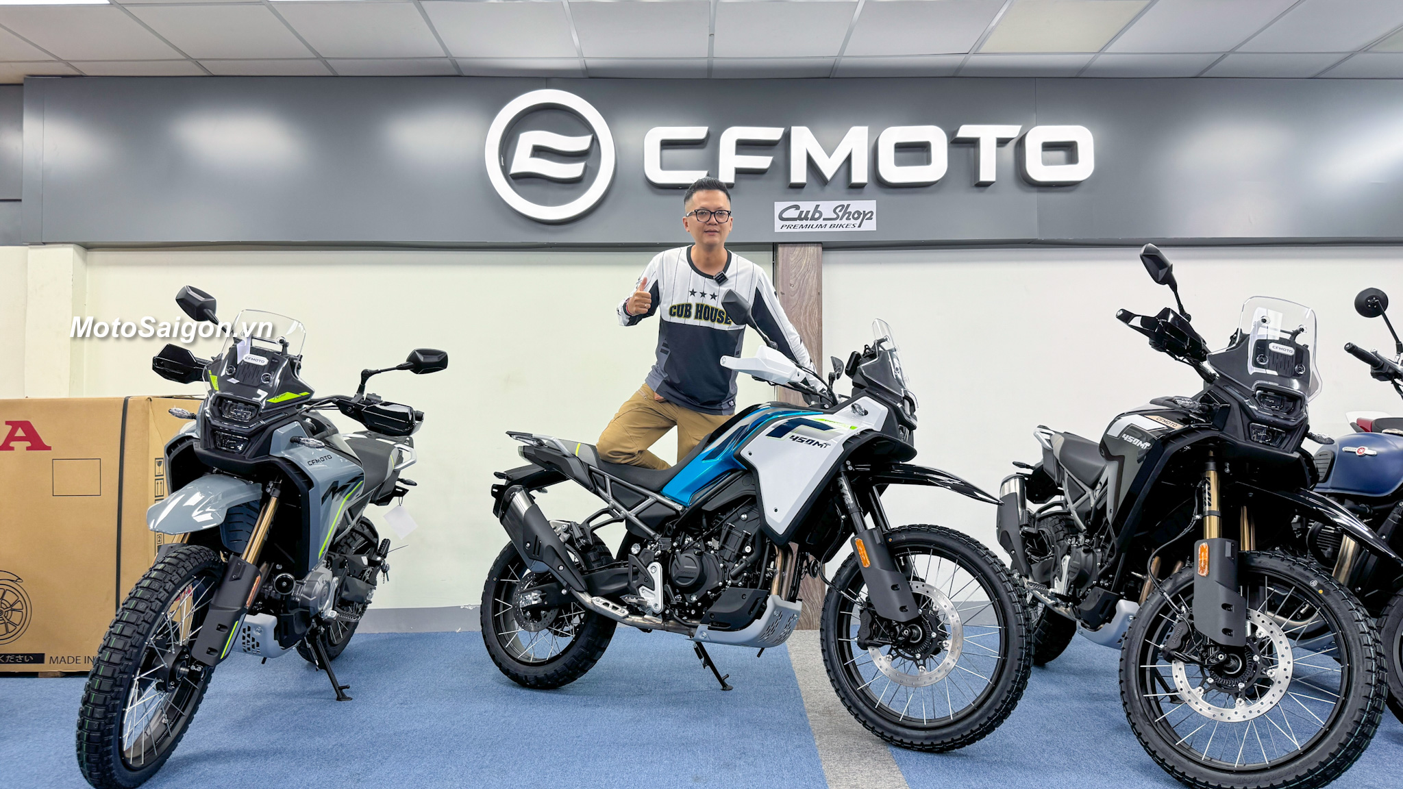 CFMoto 450MT 2026 màu mới bất ngờ về Việt Nam kèm giá bán