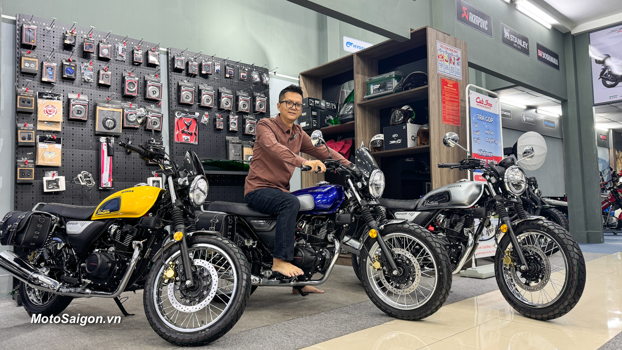 Honda CGX150 Vintage 2026 gồm 3 phiên bản đã có giá bán