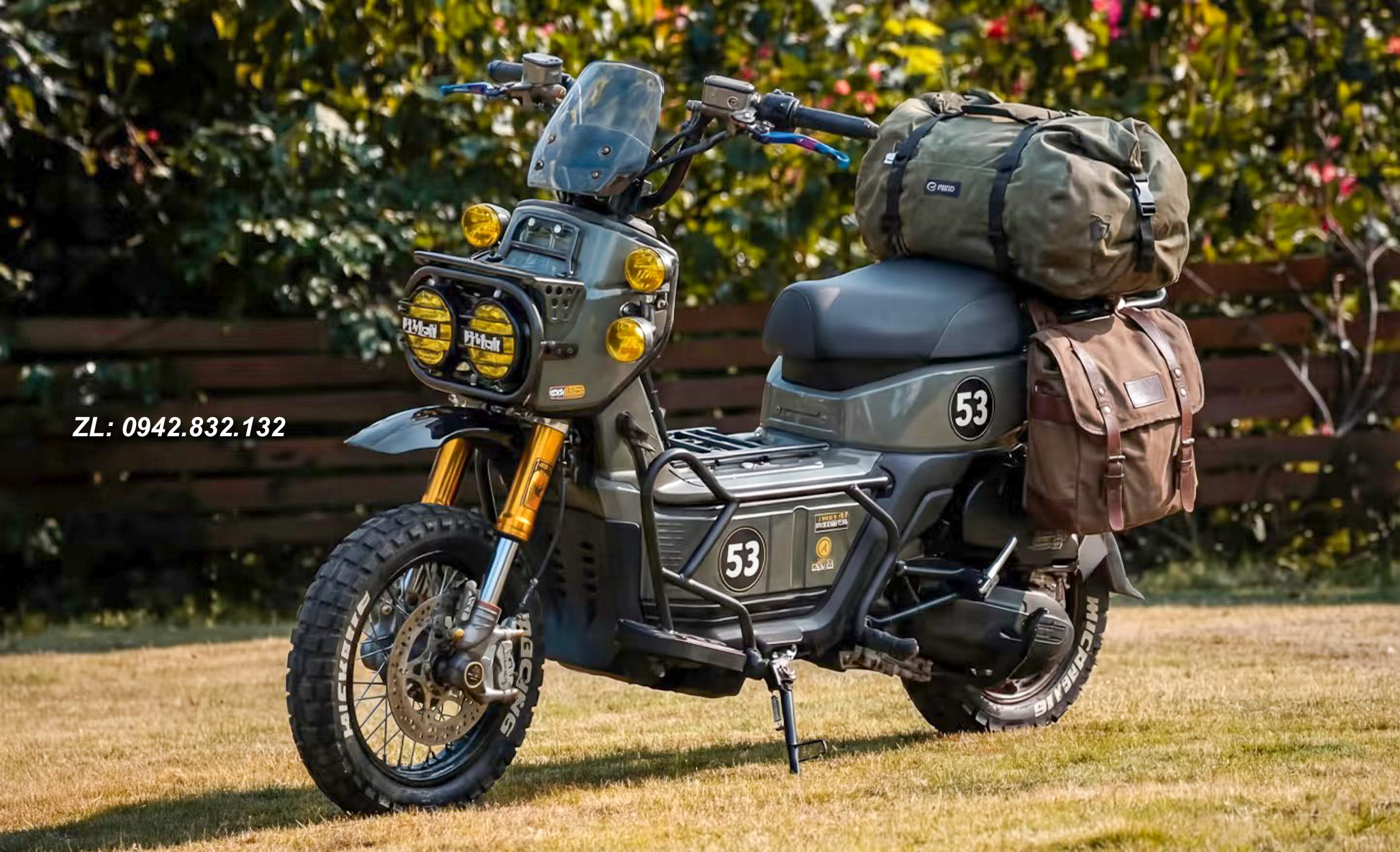 Giá bán Honda Square X125 với các phiên bản độ camping đẹp độc