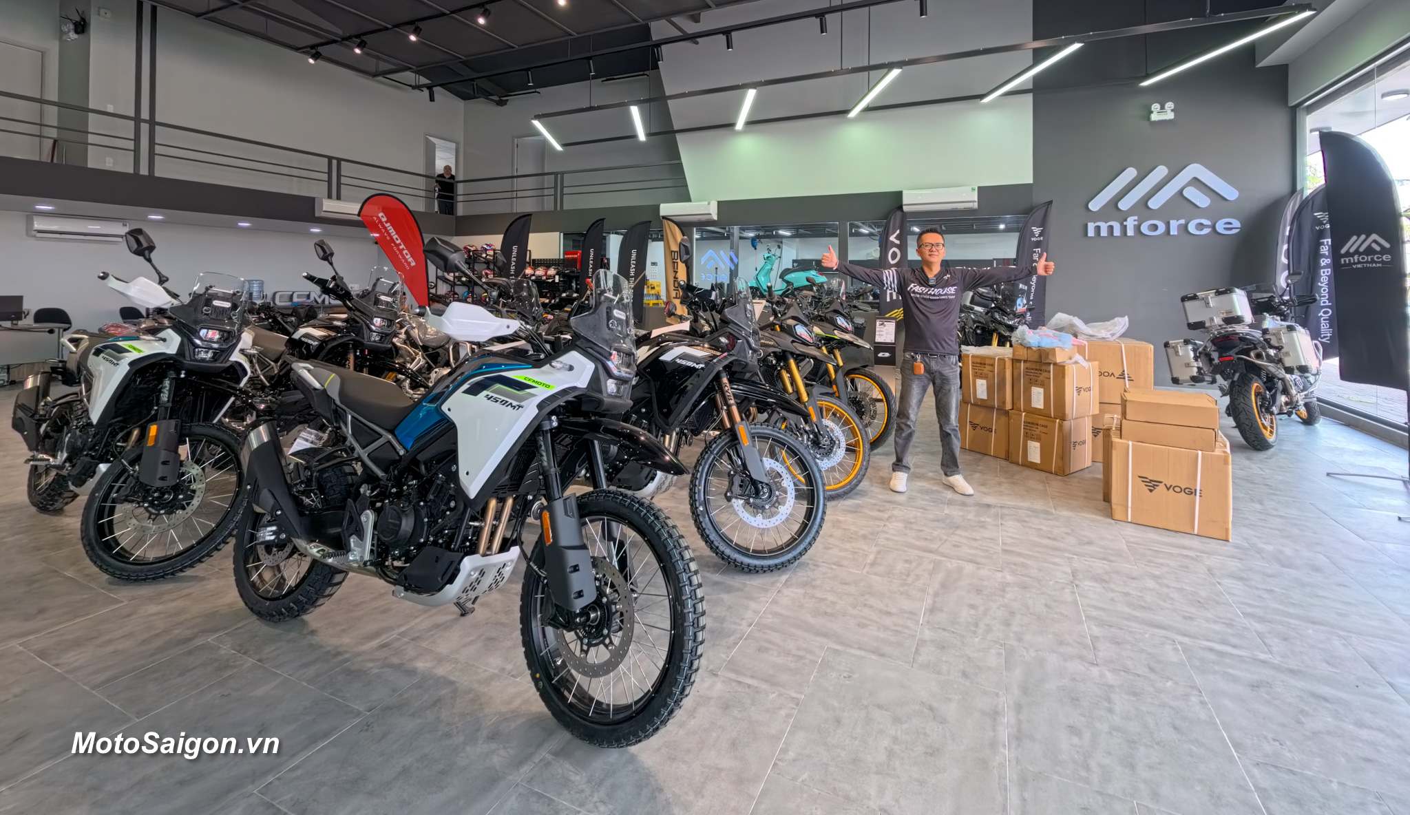Cập nhật giá bán các mẫu xe đang có mặt tại Showroom MForce Việt Nam