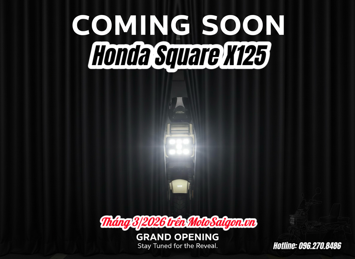 Lễ ra mắt Honda Square X125 công bố giá bán