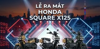 Xe tay ga hình hộp vuông Honda Square X125 chốt ngày ra mắt
