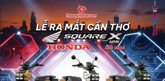 Giá bán Honda Square X125 ưu đãi sốc tại Lễ ra mắt xe tại Cần Thơ