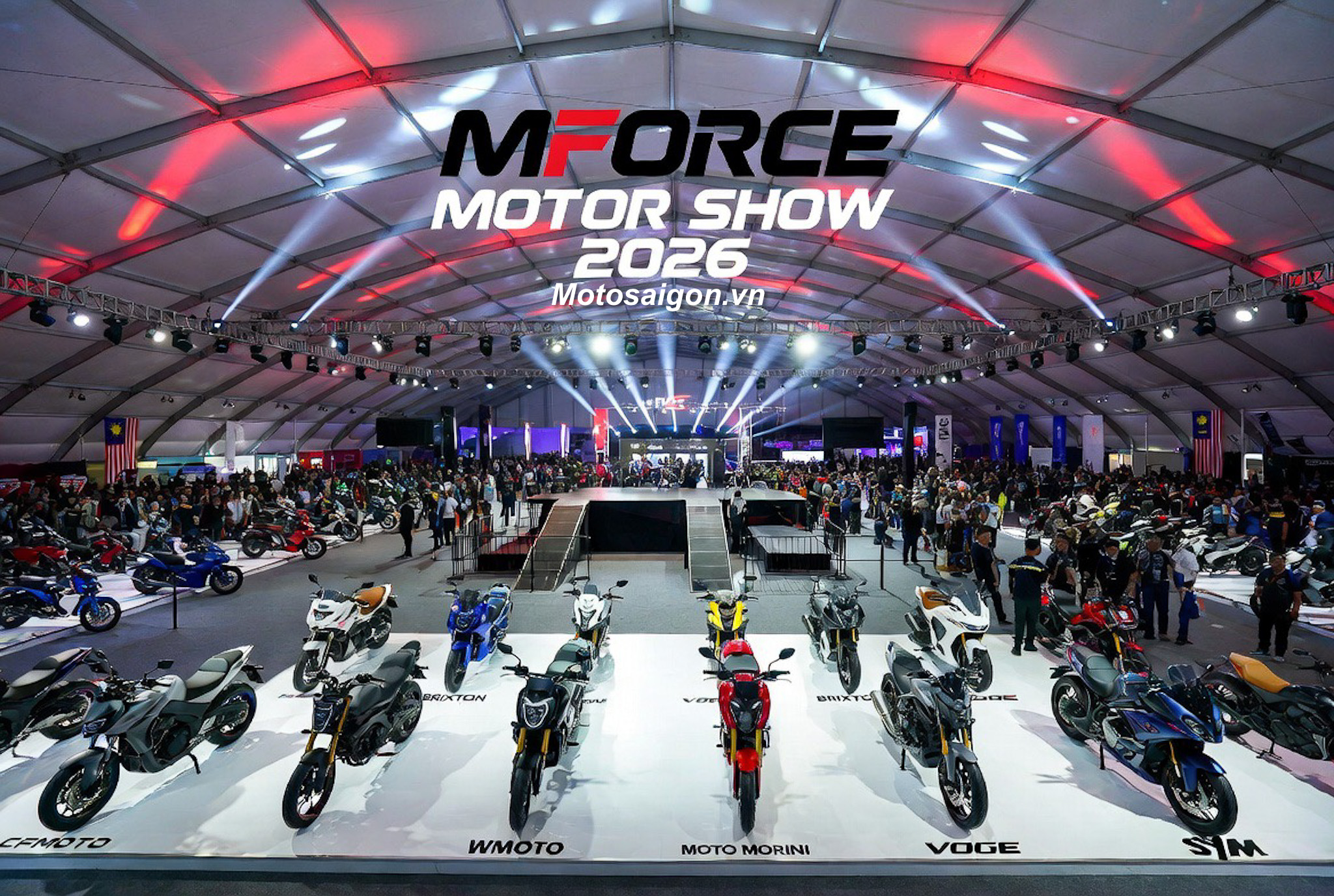 MForce Motor Show 2026 sắp diễn ra tại Malaysia với quy mô lớn
