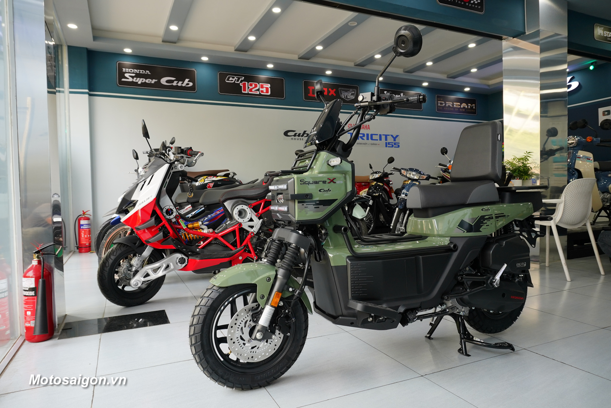 Honda Square X125 hình ảnh các phiên bản màu sắc, giá bán mới nhất và thông số kỹ thuật