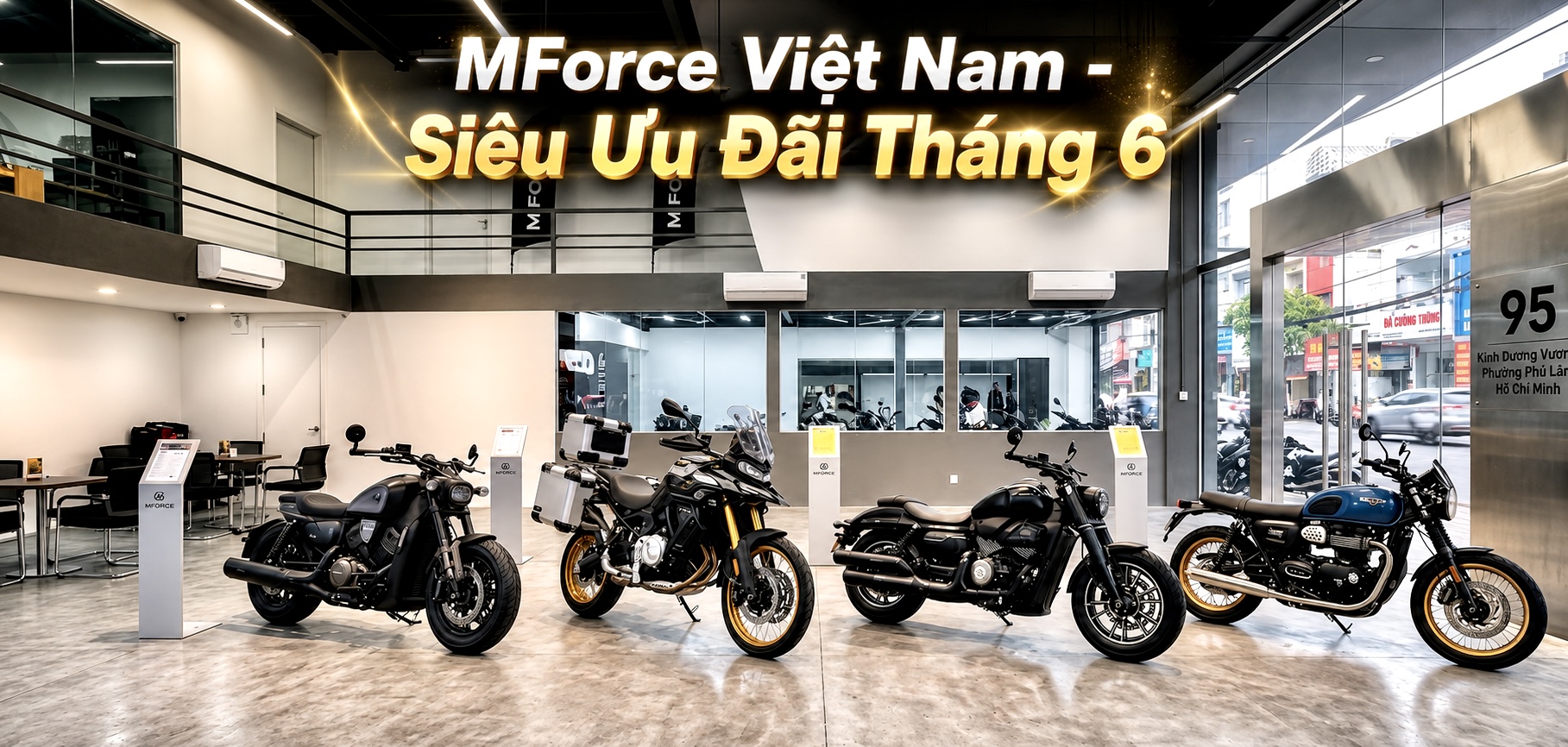 MForce Việt Nam tung ưu đãi hấp dẫn cho SRV400 SRV600 DS900X