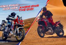 Honda Africa Twin 2026 đã được Honda Việt Nam công bố giá bán