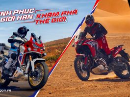 Honda Africa Twin 2026 đã được Honda Việt Nam công bố giá bán
