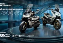 Ưu đãi tháng 6 - Sở hữu BMW C 400 GT chỉ từ 289 triệu, cùng gói bảo hành lên đến 5 năm