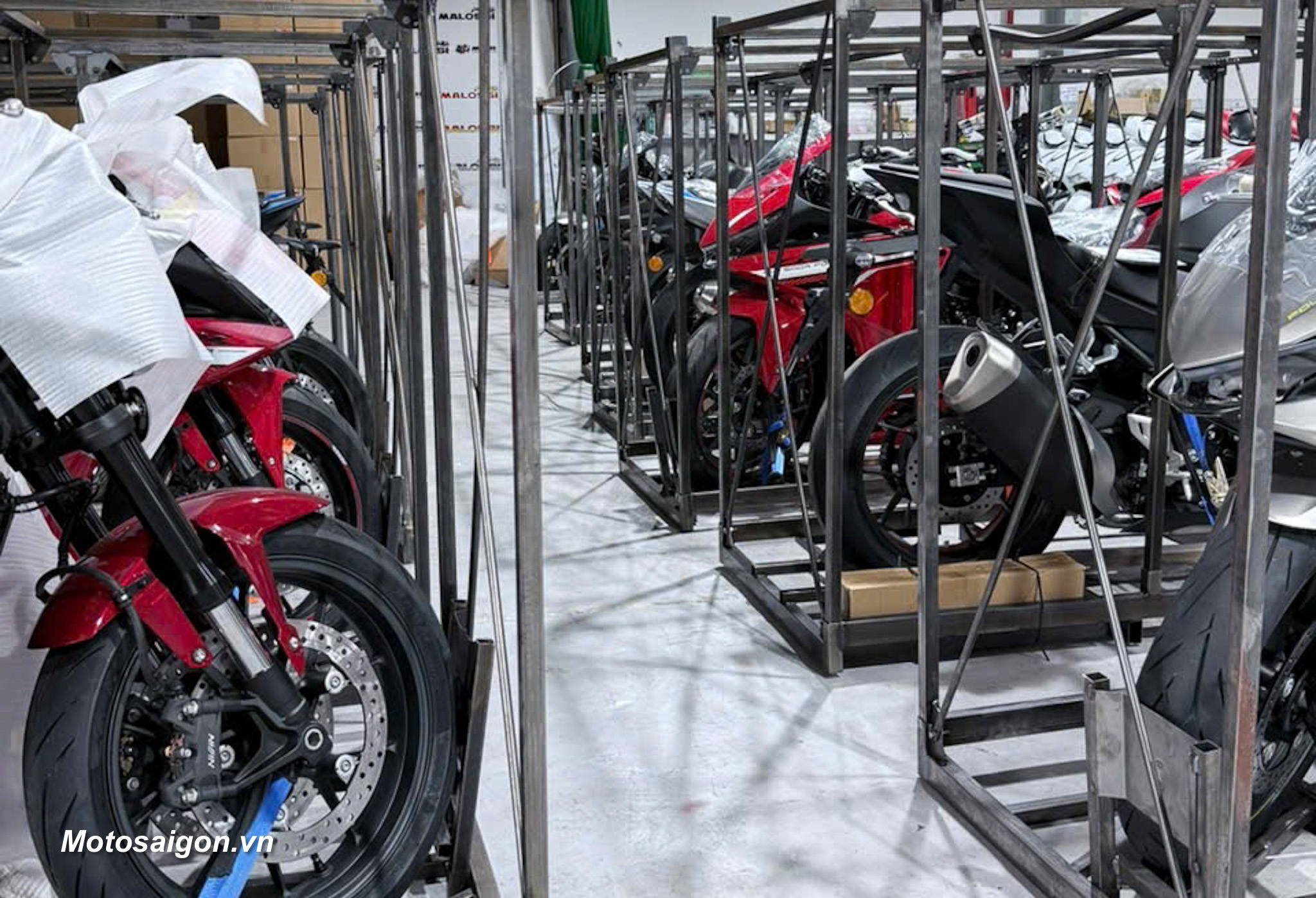 Lộ ảnh cặp đôi Super Four Honda CB500SF CBR500R Four đã về Việt Nam