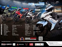Yamaha 135LC 20th Anniversary 2026 ra mắt 4 bản màu kỷ niệm 20 năm