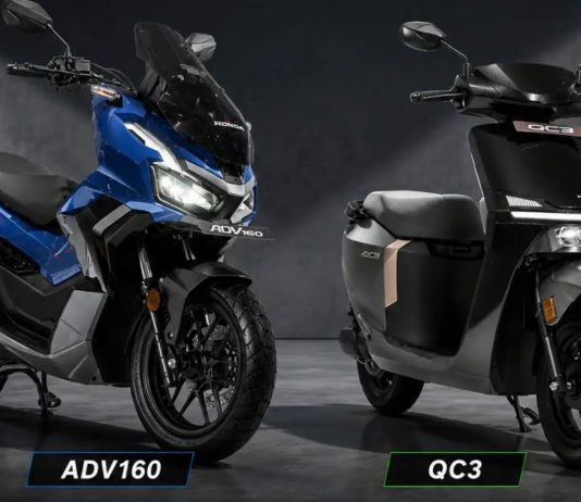 Honda QC3 xe điện hoàn toàn mới kết hợp giữa UC3 và CUV e