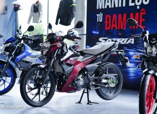 Suzuki Satria Pro 2026 thế hệ mới chính thức có giá bán tại Việt Nam