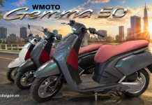 WMoto Gemma 50 đối thủ của xe điện ưu đãi khủng dành cho học sinh