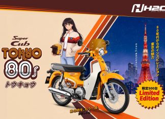 Honda Super Cub Tokyo 80s Limited Edition giới hạn chỉ 500 chiếc