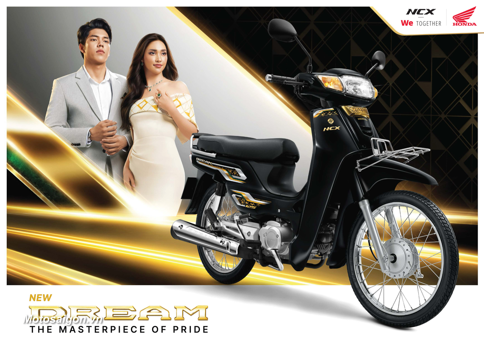 Honda Dream NCX125 Emerald 2027 xanh ngọc lục bảo lộ diện