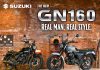 Suzuki GN160 2027 ABS chính thức ra mắt kèm giá bán hấp dẫn Suzuki GN160 2027 ABS chính thức ra mắt kèm giá bán hấp dẫn