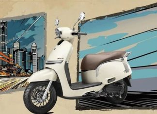 Yamaha Fuzzy 125 xe tay ga thời trang đã có giá bán cạnh tranh Vespa Yamaha Fuzzy 125 xe tay ga thời trang đã có giá bán cạnh tranh Vespa