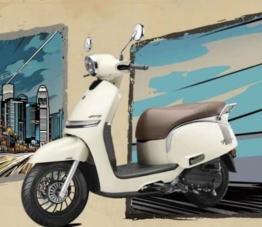 Yamaha Fuzzy 125 xe tay ga thời trang đã có giá bán cạnh tranh Vespa