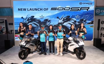 CFMoto 500SR chính thức ra mắt kèm giá bán tại MotoGP Malaysia CFMoto 500SR chính thức ra mắt kèm giá bán tại MotoGP Malaysia