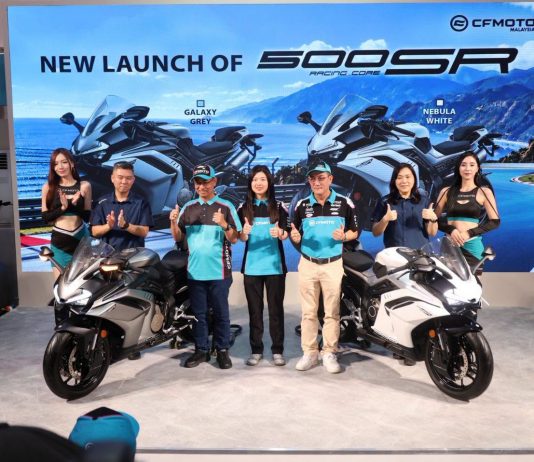 CFMoto 500SR chính thức ra mắt kèm giá bán tại MotoGP Malaysia