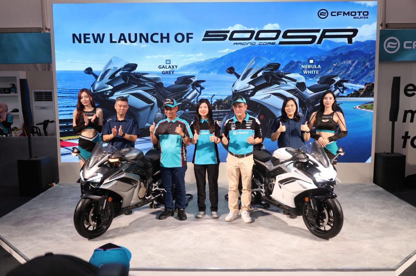 CFMoto 500SR chính thức ra mắt kèm giá bán tại MotoGP Malaysia