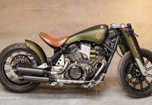 Benda Napoleon 500 Bobber độ phong cách quân đội cực đẹp