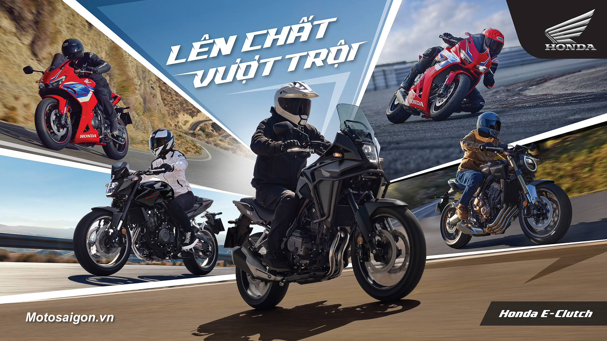 Honda Việt Nam công bố giá xe CBR650R, CB650R, NX500, CB500 Hornet, CBR500R có E-Clutch